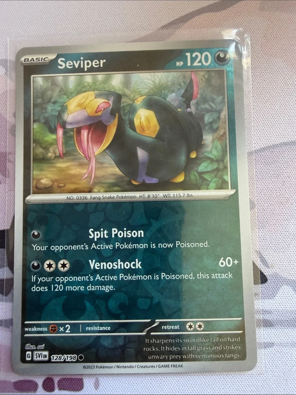 Snake & Reptile Reverse Holo Lot | Silicobra Sandaconda Seviper Skrelp ✨5/$25✨